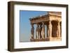 Athens, Attica, Greece. Porch of the Caryatids on the south end of the Erechtheion on the Acropo...-null-Framed Photographic Print