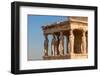 Athens, Attica, Greece. Porch of the Caryatids on the south end of the Erechtheion on the Acropo...-null-Framed Photographic Print