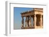 Athens, Attica, Greece. Porch of the Caryatids on the south end of the Erechtheion on the Acropo...-null-Framed Photographic Print