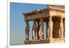 Athens, Attica, Greece. Porch of the Caryatids on the south end of the Erechtheion on the Acropo...-null-Framed Photographic Print