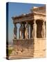 Athens, Attica, Greece. Porch of the Caryatids on the south end of the Erechtheion on the Acropo...-null-Stretched Canvas