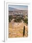 Athens, Attica, Greece. Theatre of Dionysos, seen from the Acropolis. The theatre is considered...-null-Framed Photographic Print