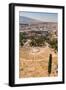 Athens, Attica, Greece. Theatre of Dionysos, seen from the Acropolis. The theatre is considered...-null-Framed Photographic Print