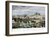 Athens from the East, in the Time of Hadrian-null-Framed Giclee Print