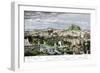 Athens from the East, in the Time of Hadrian-null-Framed Giclee Print