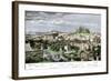 Athens from the East, in the Time of Hadrian-null-Framed Giclee Print