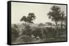 Athens from the Ilissus-null-Framed Stretched Canvas