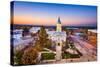 Athens, Georgia, USA Downtown at Sunset.-SeanPavonePhoto-Stretched Canvas