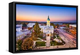 Athens, Georgia, USA Downtown at Sunset.-SeanPavonePhoto-Framed Stretched Canvas