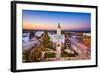 Athens, Georgia, USA Downtown at Sunset.-SeanPavonePhoto-Framed Photographic Print