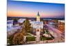 Athens, Georgia, USA Downtown at Sunset.-SeanPavonePhoto-Mounted Photographic Print