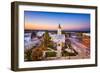 Athens, Georgia, USA Downtown at Sunset.-SeanPavonePhoto-Framed Photographic Print