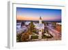 Athens, Georgia, USA Downtown at Sunset.-SeanPavonePhoto-Framed Photographic Print