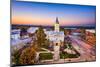 Athens, Georgia, USA Downtown at Sunset.-SeanPavonePhoto-Mounted Photographic Print