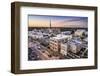 Athens, Georgia, USA Downtown Cityscape.-SeanPavonePhoto-Framed Photographic Print