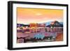 Athens Greece Acropolis At Sunset-Markus Bleichner-Framed Art Print