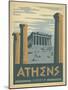 Athens, Greece-Anderson Design Group-Mounted Art Print