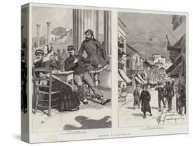 Athens Illustrated-Frank Dadd-Stretched Canvas