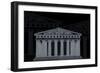 Athens Night-Cristian Mielu-Framed Art Print