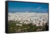 Athens Panorama, Greece-David Ionut-Framed Stretched Canvas