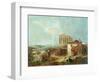 Athens With The Acropolis, 1839-William James Muller-Framed Premium Giclee Print