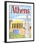 Athens-Megan Meagher-Framed Art Print