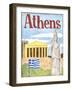 Athens-Megan Meagher-Framed Art Print