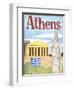 Athens-Megan Meagher-Framed Art Print