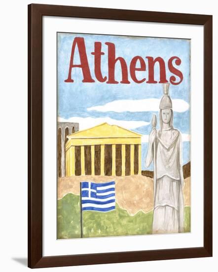 Athens-Megan Meagher-Framed Art Print