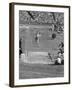 Athlete Competing in Long Jump-null-Framed Premium Photographic Print