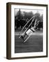 Athlete Performing in a Gymnastics Event Which Involves the "Rhonrad"-null-Framed Photographic Print