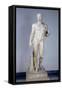 Athlete, Roman Copy after an Original by Polykleitos in Pompeii-null-Framed Stretched Canvas