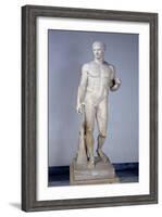 Athlete, Roman Copy after an Original by Polykleitos in Pompeii-null-Framed Giclee Print