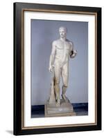 Athlete, Roman Copy after an Original by Polykleitos in Pompeii-null-Framed Giclee Print