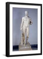 Athlete, Roman Copy after an Original by Polykleitos in Pompeii-null-Framed Giclee Print