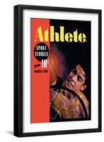 Athlete Sport Stories-null-Framed Art Print