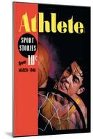 Athlete Sport Stories-null-Mounted Art Print