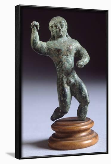 Athlete Throwing a Spear, from Fonte Veneziana, Arezzo-null-Framed Photographic Print