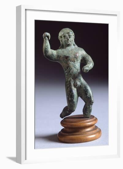 Athlete Throwing a Spear, from Fonte Veneziana, Arezzo-null-Framed Photographic Print