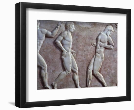 Athletes at the Gymnasium, Ca 510 BC-null-Framed Premium Giclee Print