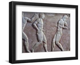 Athletes at the Gymnasium, Ca 510 BC-null-Framed Premium Giclee Print