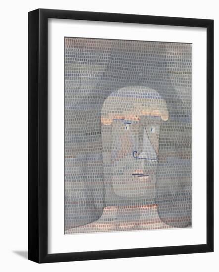 Athletes Head, 1932-Paul Klee-Framed Art Print