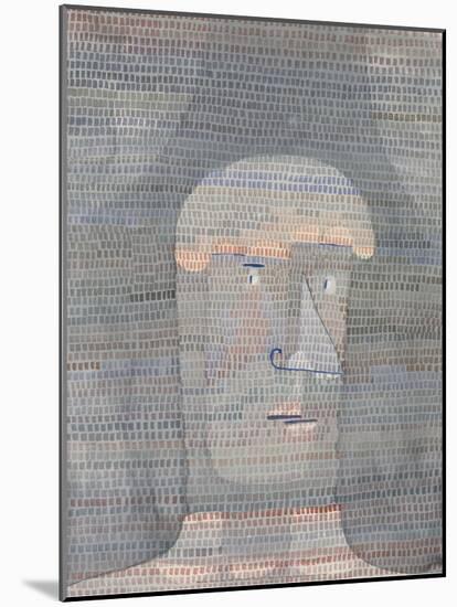 Athletes Head, 1932-Paul Klee-Mounted Art Print