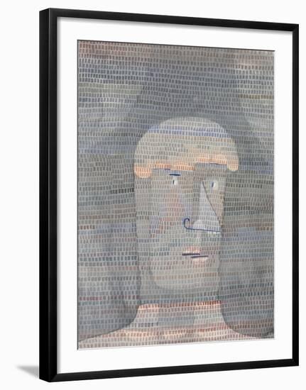 Athletes Head, 1932-Paul Klee-Framed Art Print