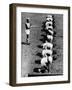 Athletes in Starting Position For a Race-null-Framed Photographic Print