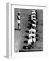 Athletes in Starting Position For a Race-null-Framed Photographic Print