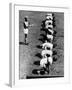 Athletes in Starting Position For a Race-null-Framed Photographic Print