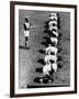 Athletes in Starting Position For a Race-null-Framed Photographic Print