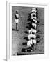 Athletes in Starting Position For a Race-null-Framed Photographic Print