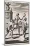 Athletes Playing Handball-Suetonius-Mounted Photographic Print